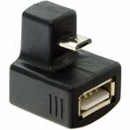 USB Micro B (m) naar USB-A (v) OTG adapter met, Computers en Software, Pc- en Netwerkkabels, Nieuw, Ophalen of Verzenden