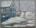 Emile Feront (XX) - Sneeuw in Zeeland - Kring Moderne Kunst, Antiek en Kunst
