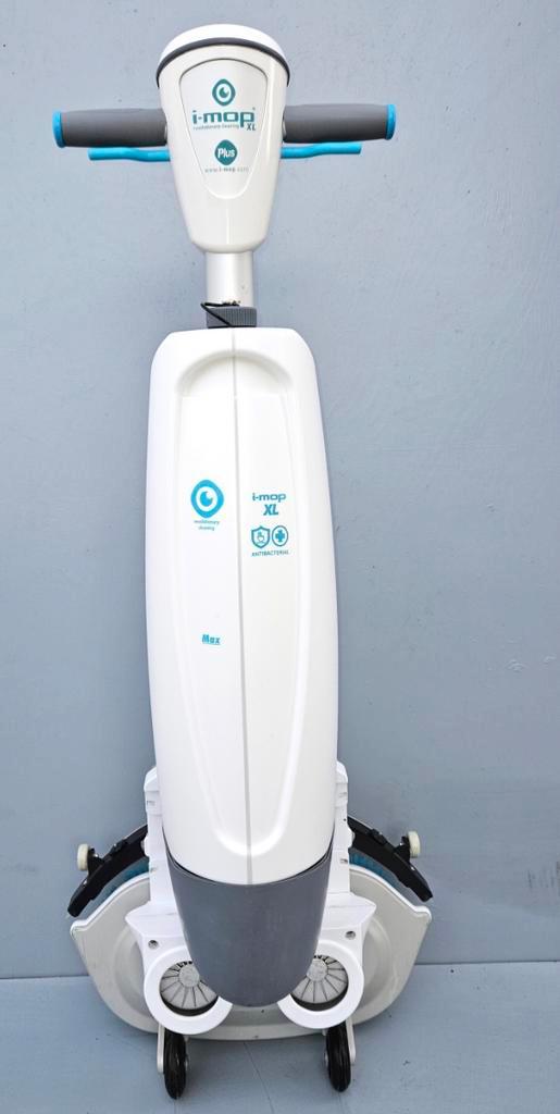 100% i-mop schrobmachine schrobzuigmachine op accu - i-team, Doe-het-zelf en Verbouw, Reinigingsmachines, Schrobmachine, Zo goed als nieuw