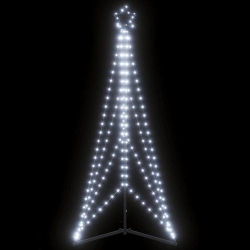 vidaXL LED-kerstboom 363 LEDs koud wit 182 cm, Diversen, Kerst, Nieuw, Verzenden