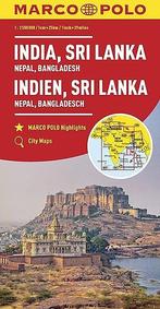 Wegenkaart - Landkaart India Sri Lanka Bhutan Bangladesh |, Boeken, Atlassen en Landkaarten, Nieuw, Verzenden