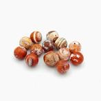 Oud-Tibetaans / Nepalees Natural Banded Agate Kralen, Antiek en Kunst