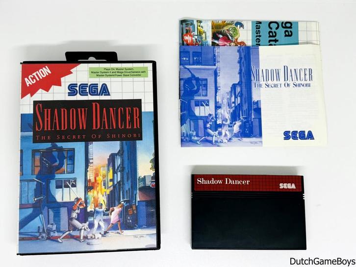 Sega Master System - Shadow Dancer - The Secret Of Shinobi, Spelcomputers en Games, Games | Sega, Gebruikt, Verzenden