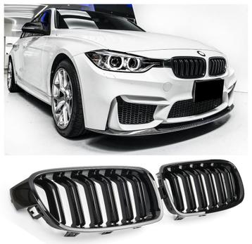 Sportieve Grille geschikt voor BMW 3-Serie F30 en F31 dubbel beschikbaar voor biedingen