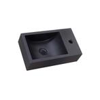 Sani Royal Quartz Zwart Fontein 40x22x10 cm, Nieuw