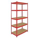 10 x Z-Rax Stellingkasten - 90x45x183 cm per unit - Rood -, Verzenden