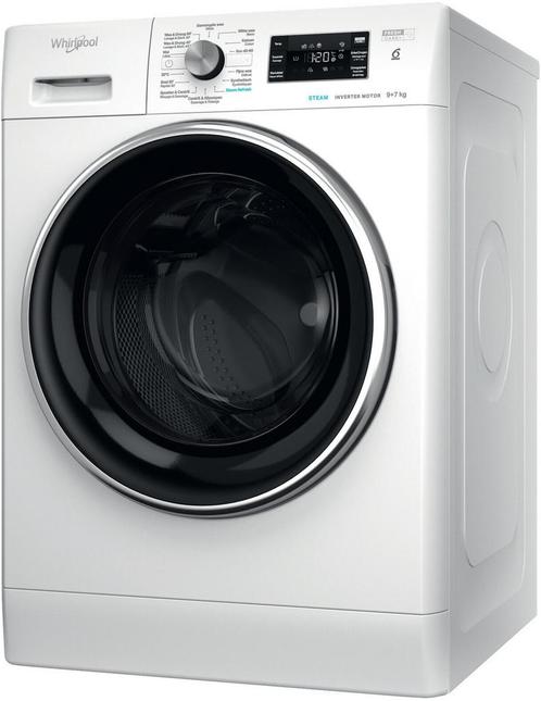 Whirlpool FFWDB 976258E BCV BE was/droogcombinatie, Witgoed en Apparatuur, Wasmachines, Nieuw, 1600 toeren of meer, Voorlader