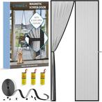 Hor - Vliegengaas voor Deur - Magnetisch -  100 x 210 cm -, Huis en Inrichting, Verzenden, Nieuw