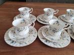 Royal Albert - Koffieservies voor 6 (18) - Brigadoon - Been,, Antiek en Kunst, Antiek | Meubels | Tafels