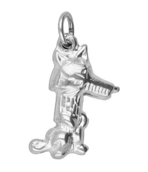 Zilveren Lowieke de Vos fabeltjeskrant kettinghanger, Sieraden, Tassen en Uiterlijk, Kettinghangers, Verzenden