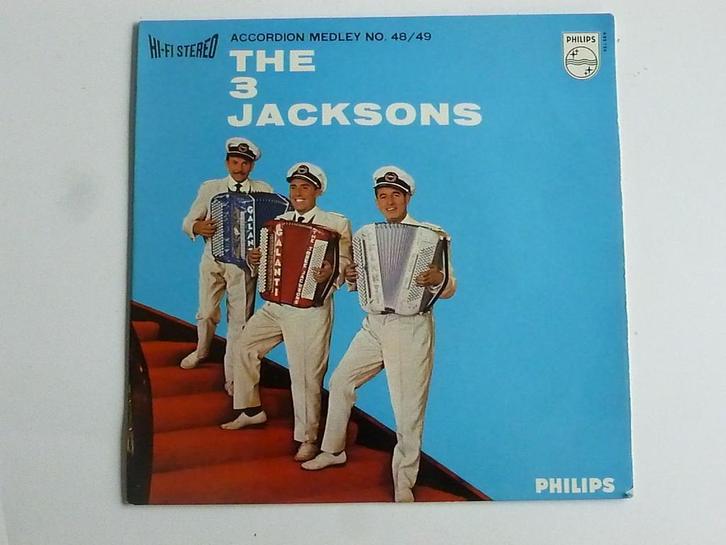 The 3 Jacksons - Accordion Medley no 48/49 (single), Cd's en Dvd's, Vinyl Singles, Zo goed als nieuw, Verzenden