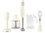 SMEG HBF22CREU - Staafmixer - Crème - 700W - Met accessoires, Verzenden, Zo goed als nieuw