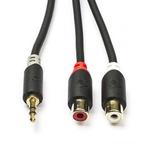 Tulp naar jack 3.5 mm kabel, Verzenden, Nieuw