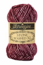 Scheepjes Stone Washed XL - 850 garnet - Katoen Garen, Ophalen of Verzenden, Nieuw