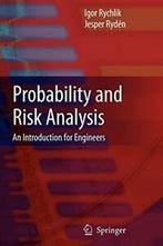 Probability and Risk Analysis : An Introduction for, Jesper Ryden, Igor Rychlik, Zo goed als nieuw, Verzenden