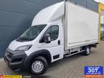 Fiat Ducato 2.3 JTD Bakwagen Laadklep Led Navi cruise 161pk, Auto's, Bestelauto's, Gebruikt, Euro 6, Wit, Lease