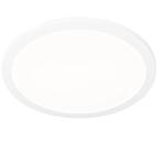 Moderne plafonnière wit 40cm rond incl. LED 3-staps dimbaar, Huis en Inrichting, Lampen | Plafondlampen, Nieuw, Kunststof, Modern