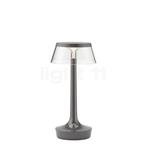 Flos Bon Jour Unplugged Acculamp LED, body donkergrijs/kroon, Tuin en Terras, Verzenden, Nieuw