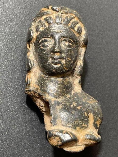 Oud-Romeins Brons Buste van Heracles (Hercules) met een, Antiek en Kunst, Antiek | Overige Antiek