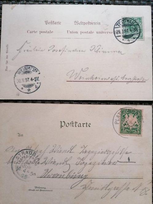 Duitsland - 110 ansichtkaarten van 1897 tot 1935 -, Verzamelen, Ansichtkaarten | Buitenland