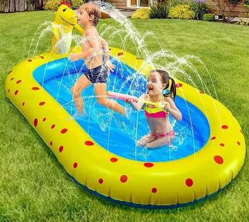 Dino Opblaas Zwembad Speelkleed met Sproeier 1,7m beschikbaar voor biedingen