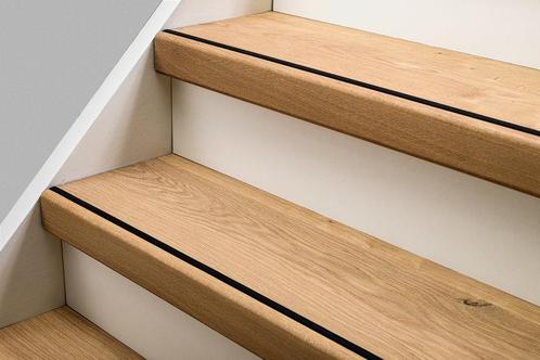 Traprenovatie Eiken Complete Set dichte trap - Zelf samen..., Doe-het-zelf en Verbouw, Ladders en Trappen, Nieuw, Verzenden