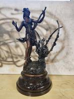 Auguste Moreau (1834-1917) - sculptuur, Muse Champetre - 64