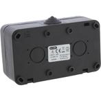 Q-LINK - Wandcontactdoos - Opbouw - 1-voudig Stopcontact -, Ophalen of Verzenden, Nieuw