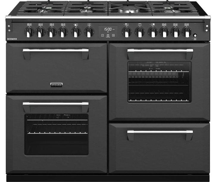 Stoves Richmond S1100 DF antraciet-mat2599, Witgoed en Apparatuur, Fornuizen, Nieuw, Ophalen of Verzenden