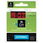 Dymo 45015 (S0720550) Tape Rood op Wit (12 mm) (Nieuw), Computers en Software, Verzenden, Nieuw