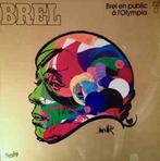 LP gebruikt - Jacques Brel - Brel En Public A LOlympia -..., Cd's en Dvd's, Zo goed als nieuw, Verzenden