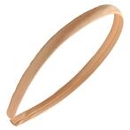 Fako Fashion® - Diadeem - Satijn - 10mm - Khaki, Sieraden, Tassen en Uiterlijk, Uiterlijk | Haarverzorging, Verzenden, Nieuw