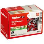 Universele plug | Fischer DuoPower | 100 stuks (6x30), Verzenden, Nieuw