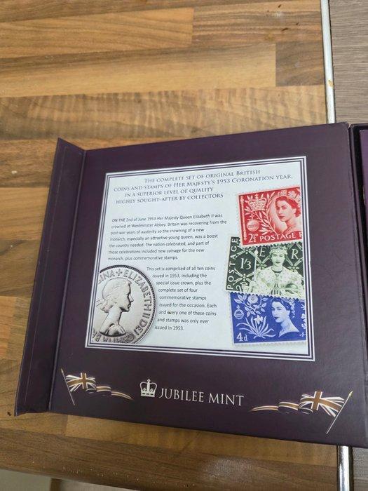 Verenigd Koninkrijk. Coin set Queen Elizabeth II Longest, Postzegels en Munten, Munten | Europa | Niet-Euromunten