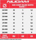 Nijdam Inlineskates - Circle Rayzor - Alu Frame -, Ophalen of Verzenden, Zo goed als nieuw
