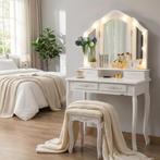 Make-up Tafel Wit | 75x45 | Laatste Stuks!, Ophalen of Verzenden, Nieuw, Modern