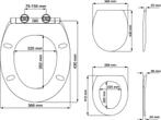Tiger Boston - WC bril - Toiletbril met deksel - Soft close, Verzenden, Zo goed als nieuw