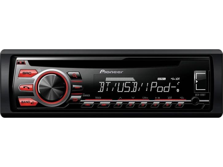 Pioneer DEH-09BT - Autoradio - Bluetooth en USB - Zwart, Huis en Inrichting, Woonaccessoires | Overige, Zo goed als nieuw, Verzenden