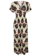 Maxi Jurk Leonie Zwart, Kleding | Dames, Jurken, Verzenden, Nieuw