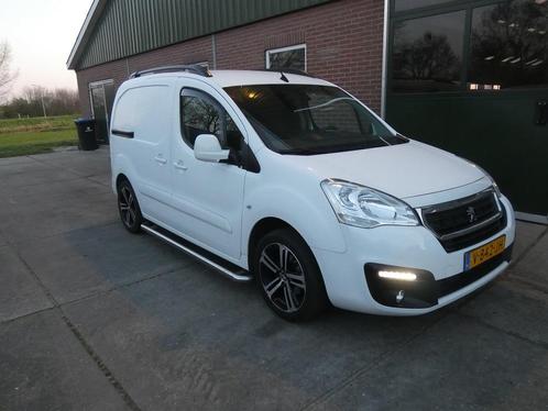 Peugeot Partner 120 1.6 BlueHDi 100 L1 XR S&S* navi/camera*, Auto's, Bestelauto's, Onderhoudsboekje, Lease, Zwart, Handgeschakeld