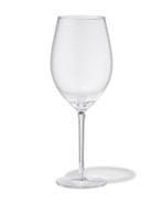 HEMA Rode wijnglas 610ml Bergen glas twist reliëf, Verzamelen, Verzenden, Nieuw