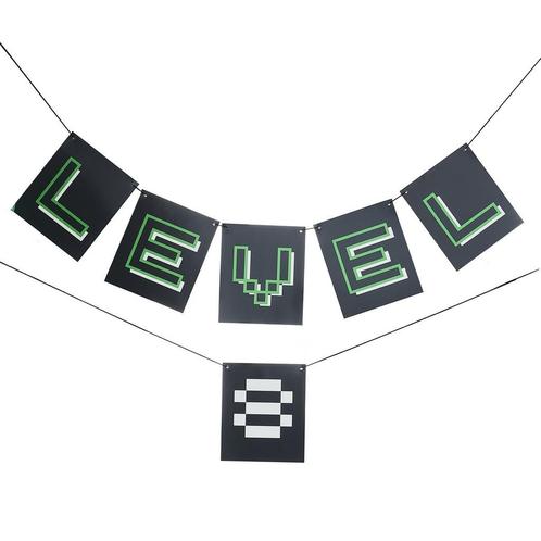 Gaming Party Slinger 1,8m, Hobby en Vrije tijd, Feestartikelen, Nieuw, Verzenden