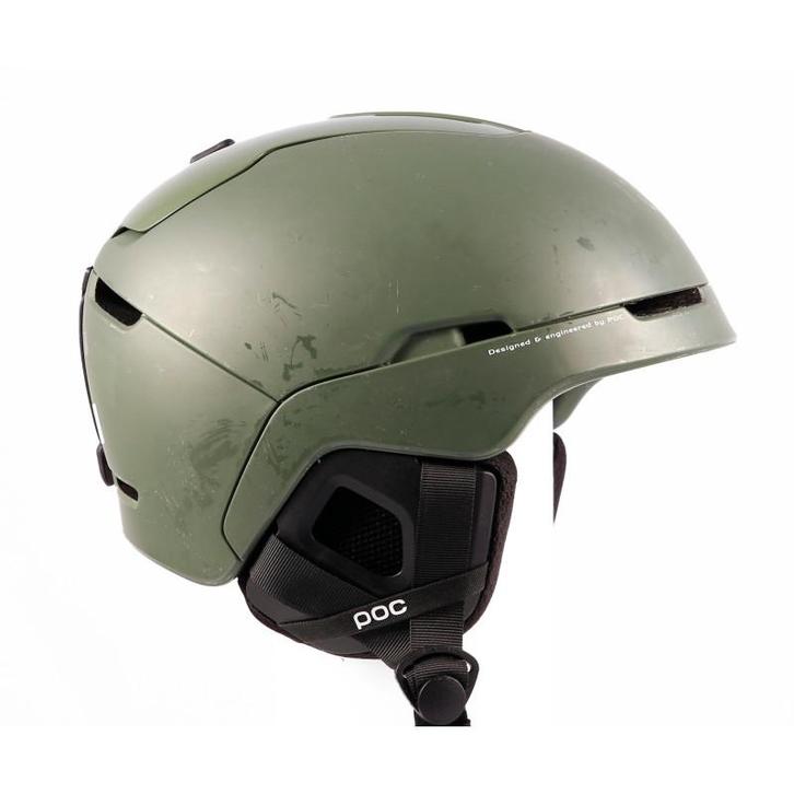 51 52 53 54 skihelm/snowboardhelm POC OBEX, Green, verstelba, Sport en Fitness, Skiën en Langlaufen, Skiën, Overige typen, Gebruikt