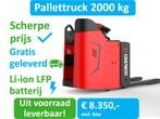 Platformpallettruck 2000 kg | stuurbekrachtiging | Li-ion |, Verzenden, EP Equipment, Palletwagen, Elektrisch