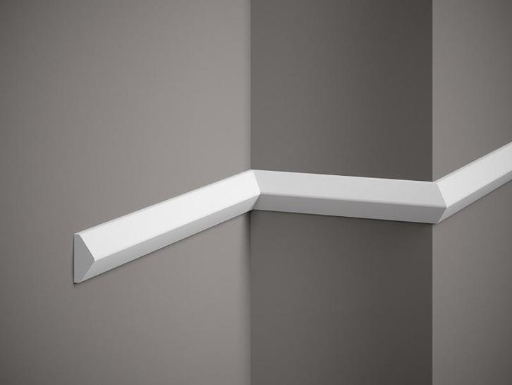 Plint QL023 (40 x 19 mm), lengte 2 m, Doe-het-zelf en Verbouw, Plinten en Afwerking, Nieuw, Ophalen of Verzenden