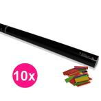 Magic FX Confetti Cannon bundel 80 cm multicolour (10 stuks), Muziek en Instrumenten, Licht en Laser, Verzenden, Nieuw