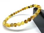 Baltisch barnsteen armband met ronde kralen - Barnsteen
