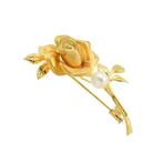 Mikimoto - Broche - 18 karaat Geel goud