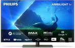 Philips 55OLED808 - 55 inch 4K UHD OLED Ambilight SmartTV, Ophalen, Philips, Zo goed als nieuw, 100 cm of meer