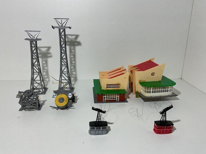 Brawa H0 - 6200 - Modeltreinlandschap (1) - Kabelbaan met, Hobby en Vrije tijd, Modeltreinen | H0